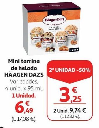 Alcampo Helados häagen-dazs oferta