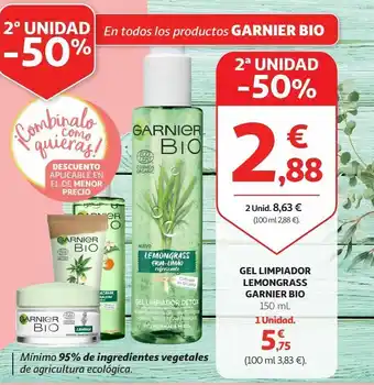 Alcampo Gel garnier oferta