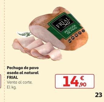 Alcampo Pechuga de pavo asada al natural frial oferta