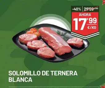 AhorraMas Solomillo De Ternera Blanca oferta