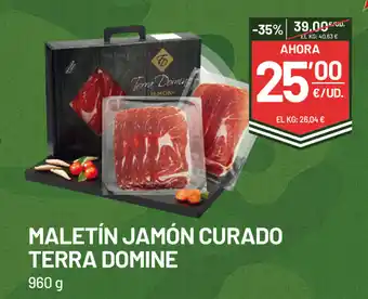 AhorraMas Maletín Jamón Curado Terra Domine 960g oferta