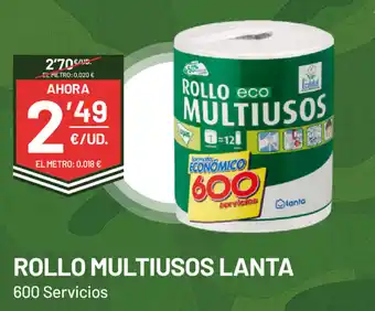 Rollo Multiusos Lanta 600 Servicios