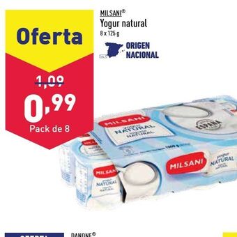 ALDI Yogur natural oferta