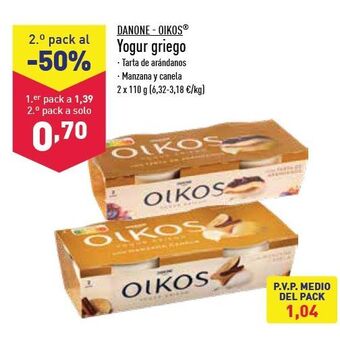 ALDI Yogur griego oferta