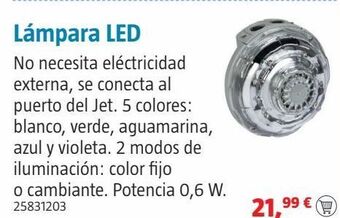 Bauhaus Lámpara led oferta