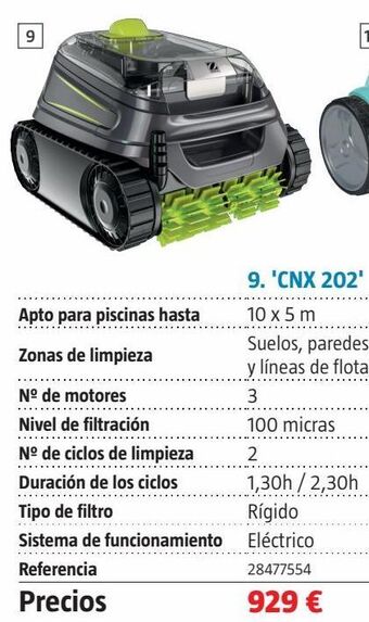 Bauhaus Robot limpiafondos oferta