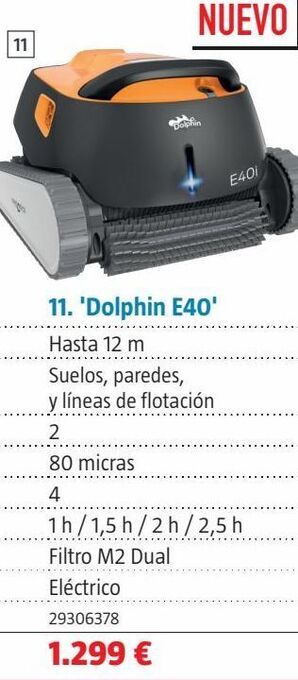 Bauhaus Robot limpiafondos oferta