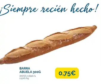 Supermercados La Despensa Barra Abuela 300 g oferta