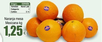 FROIZ Naranja Mesa Mexicana kg oferta