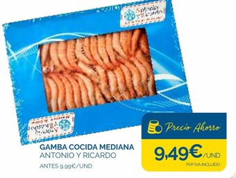 Supermercados La Despensa Gamba Cocida Mediana Antonio y Ricardo oferta