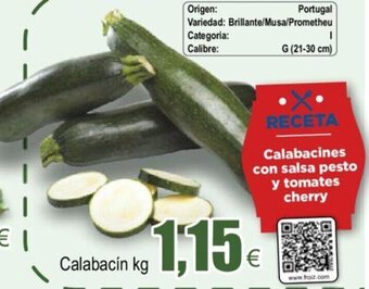 FROIZ Calabacín kg oferta