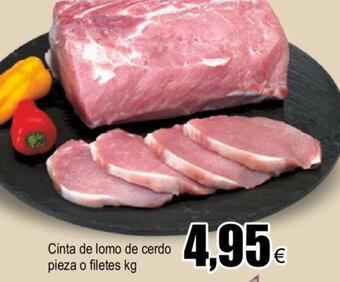FROIZ Cinta de Lomo de Cerdo Pieza o Filetes Kg oferta