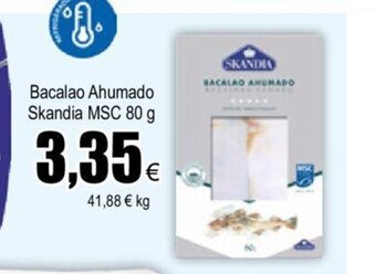 FROIZ Bacalao Ahumado Skandia MSC 80g oferta