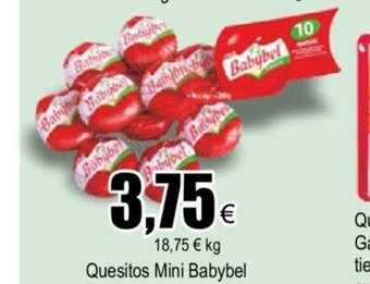FROIZ Quesitos Mini Babybel oferta