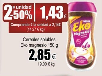 FROIZ Cereales Solubles Eko Magnesio 150 g oferta