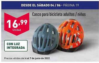 ALDI Casco Para Bicicleta Adultos Niños oferta