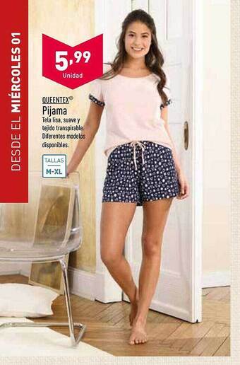 ALDI Queentex Pijama oferta