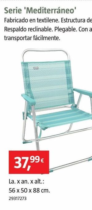 Bauhaus Silla plegable oferta