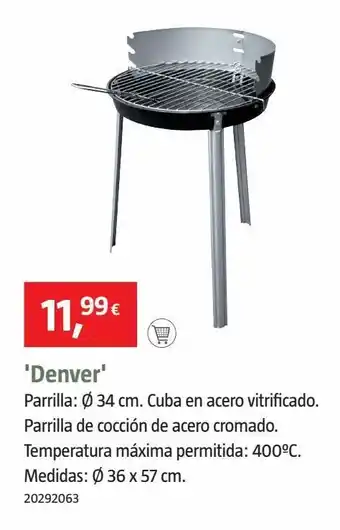 Bauhaus Barbacoa de acero oferta