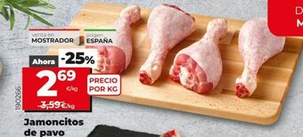 Maxi Dia Jamoncitos de pavo oferta