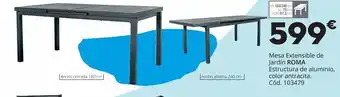 Conforama Mesa extensible roma oferta