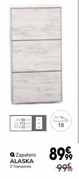 Conforama Zapatero alaska oferta