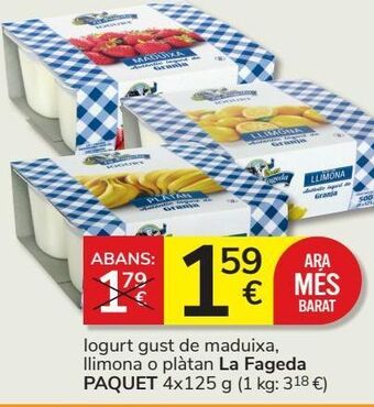 Consum Yogur la fageda oferta