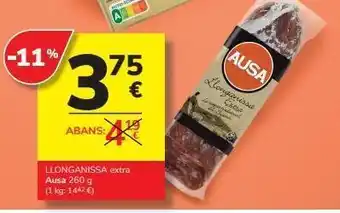 Consum Longaniza extra ausa oferta