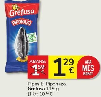 Consum Pipas el piponazo grefusa oferta