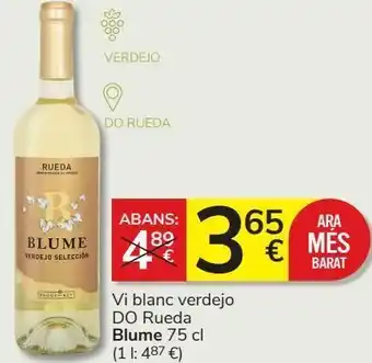 Consum Vino blanco verdejo do rueda blume oferta
