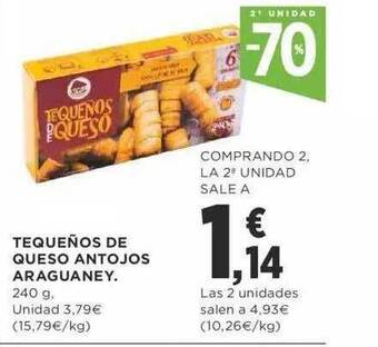 Supercor 2a Unidad -70% Tequeños De Queso Antojos Araguaney oferta