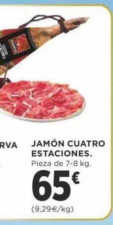 Supercor Jamón Cuatro Estaciones oferta