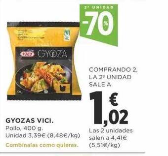 Supercor 2a Unidad -70% Gyozas Vici oferta