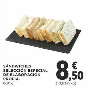 Supercor Sándwiches Selección Especial De Elaboración Propia oferta