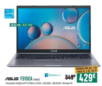 PCBox ASUS F515EA oferta
