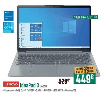 PCBox Lenovo IdeaPad 3 oferta
