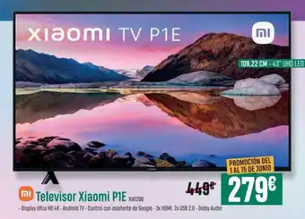 PCBox Televisor Xiaomi P1E oferta