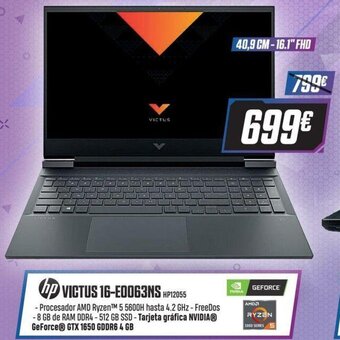 PCBox hp Victus 16-E0063NS oferta