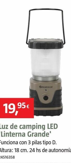 Bauhaus Lámpara led oferta