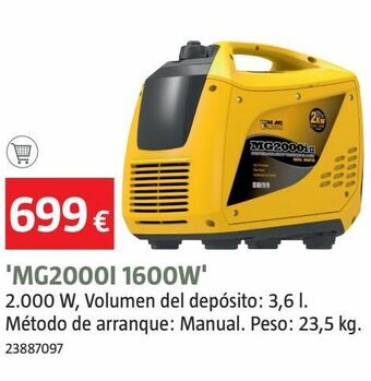 Bauhaus Generador oferta