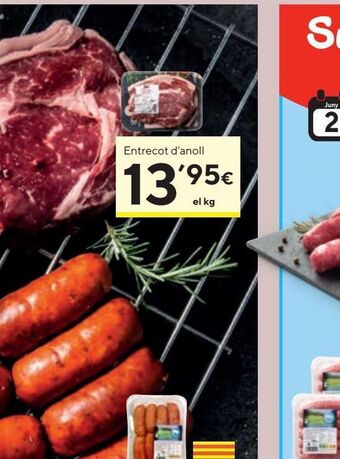 Caprabo Entrecot oferta