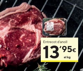 Caprabo Entrecot oferta