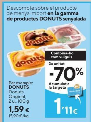 Caprabo Donuts oferta