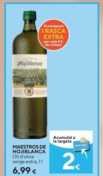 Caprabo Aceite de oliva virgen extra hojiblanca oferta