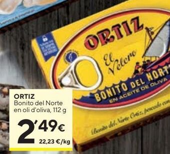 Caprabo Bonito del norte en aceite de oliva ortiz oferta