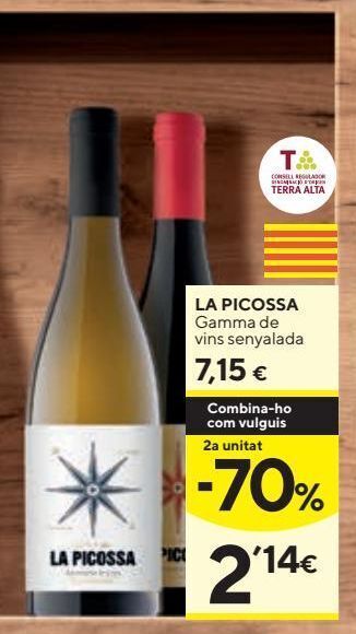Caprabo La picossa vino blanco d.o. terra alta 75cl la picossa oferta
