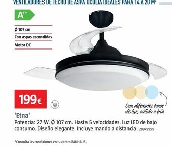Bauhaus Ventilador de techo oferta