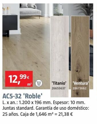 Bauhaus Suelo vinílico al corte oferta