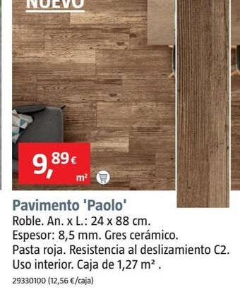 Bauhaus Pavimento oferta