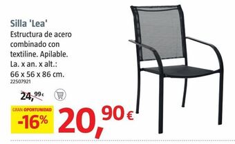 Bauhaus Silla apilable oferta